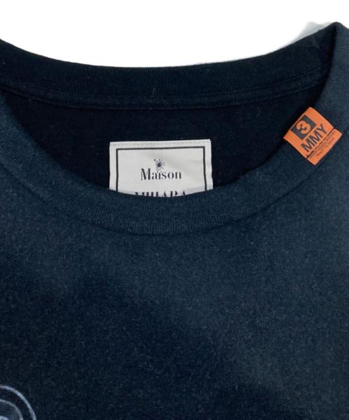 Maison MIHARA YASUHIRO（メゾン ミハラ ヤスヒロ）Maison MIHARA YASUHIRO (メゾン ミハラ ヤスヒロ) S.M.R Printed T-shirt ブラック サイズ:48（L）の古着・服飾アイテム