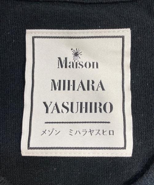 Maison MIHARA YASUHIRO（メゾン ミハラ ヤスヒロ）Maison MIHARA YASUHIRO (メゾン ミハラ ヤスヒロ) S.M.R Printed T-shirt ブラック サイズ:48（L）の古着・服飾アイテム