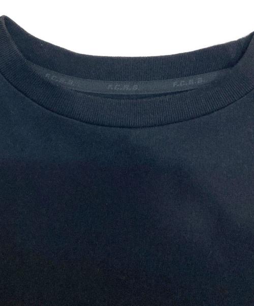 F.C.R.B.（エフシーレアルブリストル）F.C.R.B. (エフシーレアルブリストル) BIG LOGO L/S TEAM BAGGY TEE ブラック サイズ:Mの古着・服飾アイテム