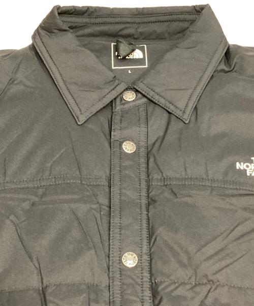 THE NORTH FACE（ザ ノース フェイス）THE NORTH FACE (ザ ノース フェイス) MEADOW WARM SHIRT/メドウウォームシャツ ブラック サイズ:Lの古着・服飾アイテム