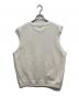 HUF (ハフ) OG LOGO FLEECE VEST ホワイト サイズ:L：4000円