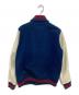 BEAMS (ビームス) レザー切替スタジャン ネイビー×ベージュ サイズ:L：4000円