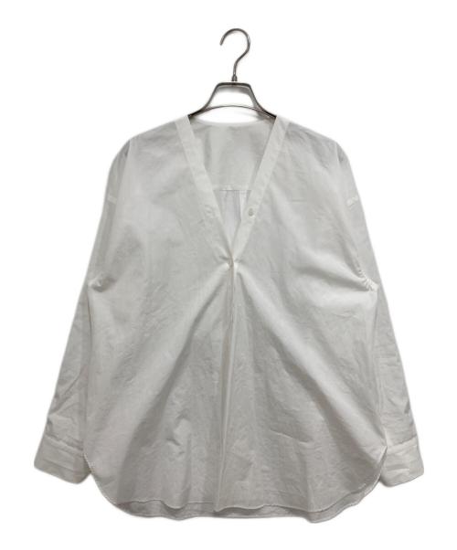 Plage（プラージュ）Plage (プラージュ) FLARED LOOSE シャツ ホワイト サイズ:Freeの古着・服飾アイテム