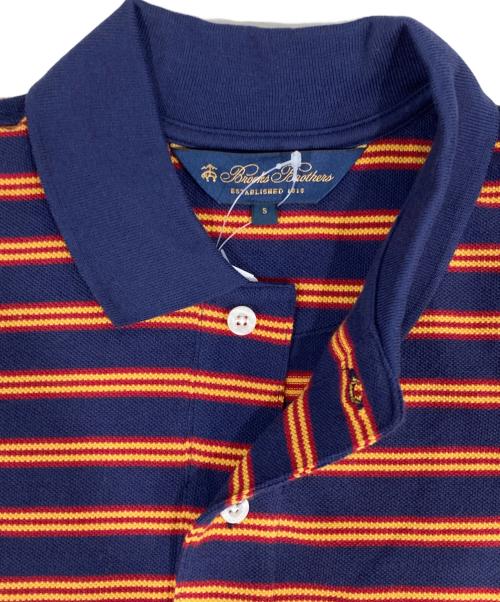 BROOKS BROTHERS（ブルックスブラザーズ）BROOKS BROTHERS (ブルックスブラザーズ) ポロシャツ ネイビー サイズ:S 未使用品の古着・服飾アイテム