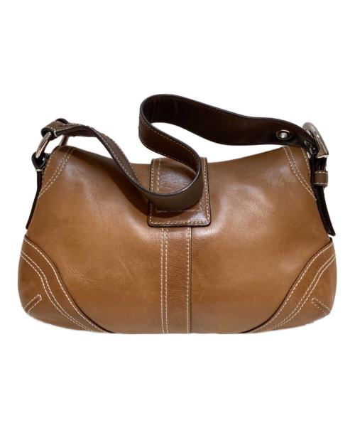 COACH（コーチ）COACH (コーチ) ワンショルダーバッグ ブラウンの古着・服飾アイテム