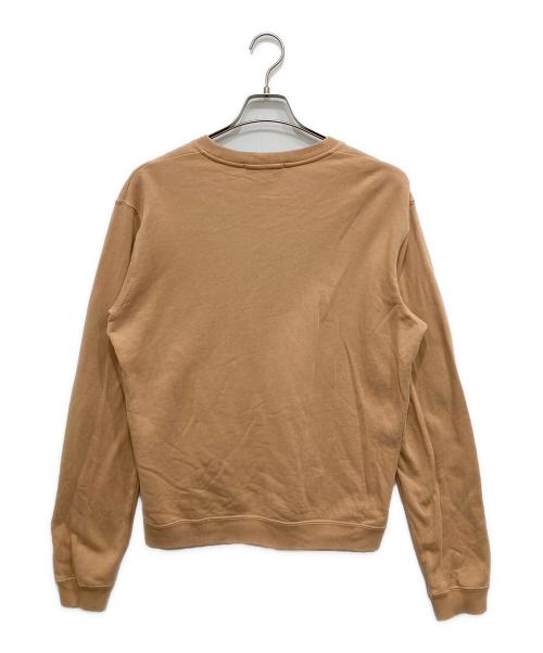 MSGM（エムエスジーエム）MSGM (エムエスジーエム) ロゴスウェット ベージュ サイズ:XSの古着・服飾アイテム