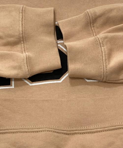 MSGM（エムエスジーエム）MSGM (エムエスジーエム) ロゴスウェット ベージュ サイズ:XSの古着・服飾アイテム