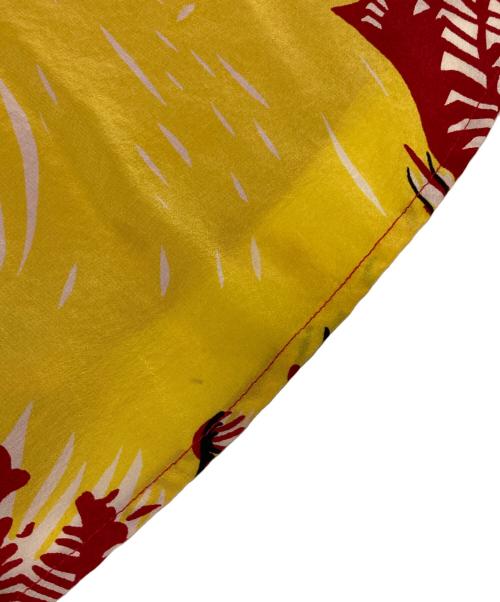 AVANTI（アヴァンティ）AVANTI (アヴァンティ) シルクアロハシャツ レッド サイズ:XSの古着・服飾アイテム