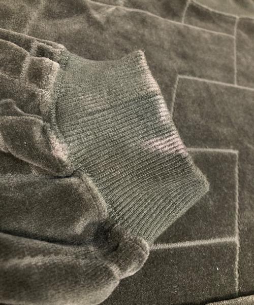 TIGHTBOOTH PRODUCTION（タイトブースプロダクション）TIGHTBOOTH PRODUCTION (タイトブースプロダクション) T VELOUR LONG SLEEVE グリーン サイズ:Lの古着・服飾アイテム