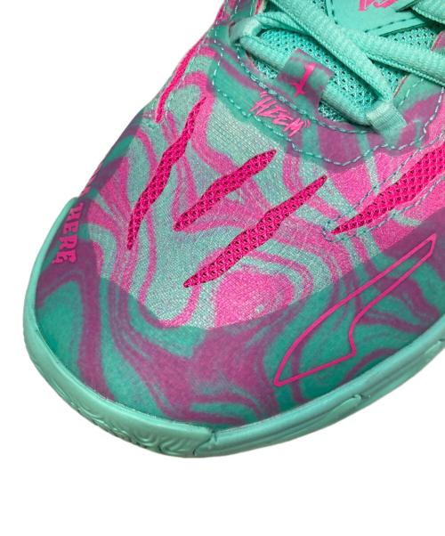 PUMA（プーマ）PUMA (プーマ) MB.03 MIAMI ELECTRIC PEPPERMINT-RAVISH スカイブルー×ピンク サイズ:28cmの古着・服飾アイテム
