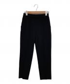 YORIヨリ）の古着「ピンタックパンツ」｜ブラック