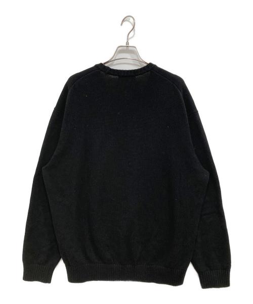 SUPREME（シュプリーム）SUPREME (シュプリーム) Tonal Paneled Sweater ブラック サイズ:Mの古着・服飾アイテム