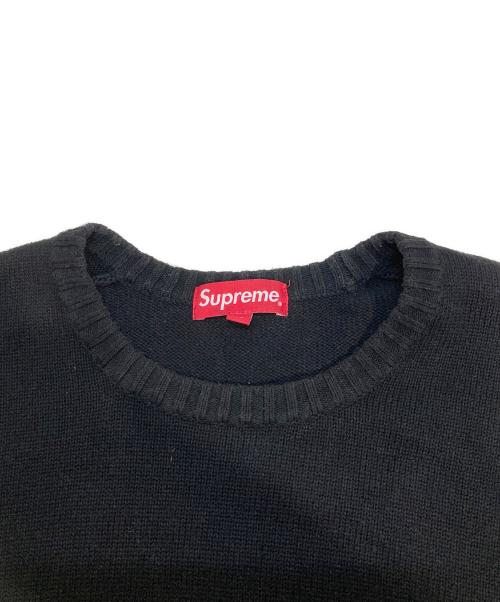 SUPREME（シュプリーム）SUPREME (シュプリーム) Tonal Paneled Sweater ブラック サイズ:Mの古着・服飾アイテム