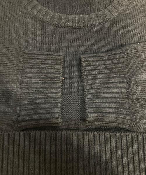SUPREME（シュプリーム）SUPREME (シュプリーム) Tonal Paneled Sweater ブラック サイズ:Mの古着・服飾アイテム