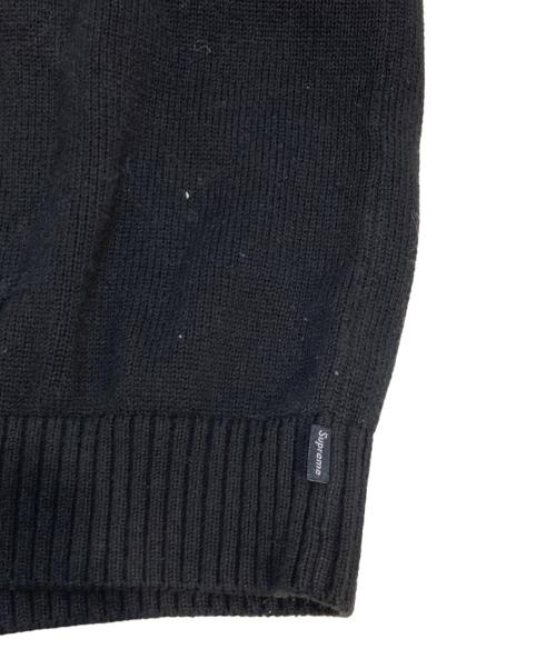 SUPREME（シュプリーム）SUPREME (シュプリーム) Tonal Paneled Sweater ブラック サイズ:Mの古着・服飾アイテム
