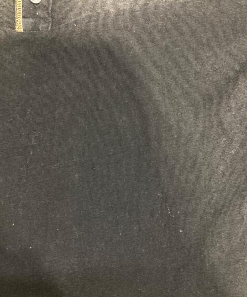 DIESEL（ディーゼル）DIESEL (ディーゼル) 「T-RISY」ヘンリーネックカットソー ブラック サイズ:Lの古着・服飾アイテム