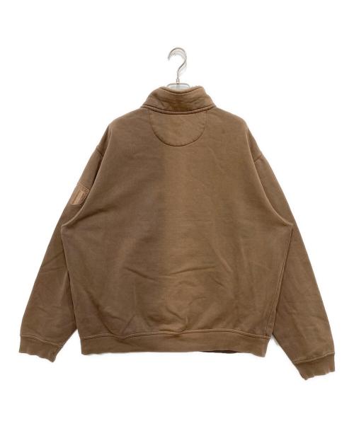 CHAPS RALPH LAUREN（チャップス ラルフローレン）CHAPS RALPH LAUREN (チャップス ラルフローレン) フリースジャケット ブラウン サイズ:XLの古着・服飾アイテム