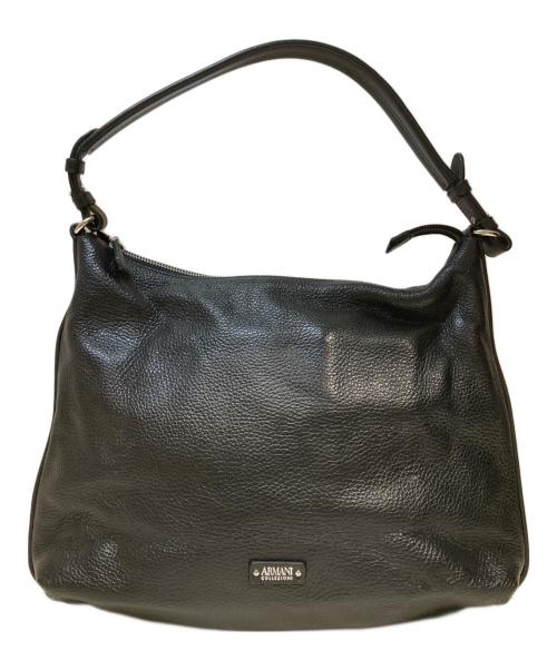 ARMANI COLLEZIONI（アルマーニ コレツィオーニ）ARMANI COLLEZIONI (アルマーニ コレツィオーニ) ワンショルダーバッグ ブラックの古着・服飾アイテム