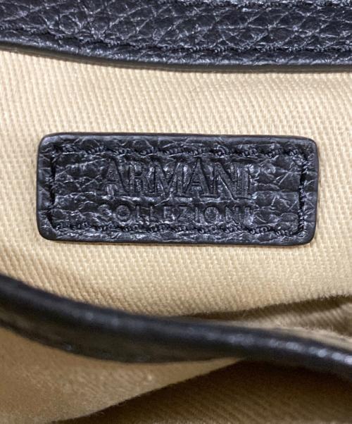 ARMANI COLLEZIONI（アルマーニ コレツィオーニ）ARMANI COLLEZIONI (アルマーニ コレツィオーニ) ワンショルダーバッグ ブラックの古着・服飾アイテム