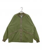 ARMY TWILLアーミーツイル）の古着「フリースジャケット」｜グリーン