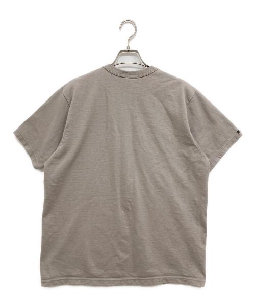 Deluxeware（デラックスウェア）DELUXEWARE (デラックスウェア) 12.5oz 吊天竺 半袖Tシャツ ライトグレー サイズ:XLの古着・服飾アイテム