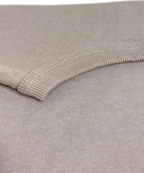 Deluxeware（デラックスウェア）DELUXEWARE (デラックスウェア) 12.5oz 吊天竺 半袖Tシャツ ライトグレー サイズ:XLの古着・服飾アイテム