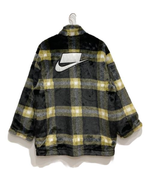 NIKE（ナイキ）NIKE (ナイキ) AS W NSW FX FUR AOP JKT ブラック サイズ:XXLの古着・服飾アイテム