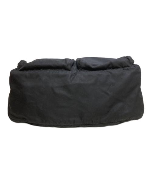 PRADA（プラダ）PRADA (プラダ) ナイロンショルダーバッグ ブラックの古着・服飾アイテム