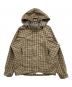 HUF（ハフ）の古着「OG LOGO 3L SHELL JACKET」｜PUTTY PLAID(ベージュ)