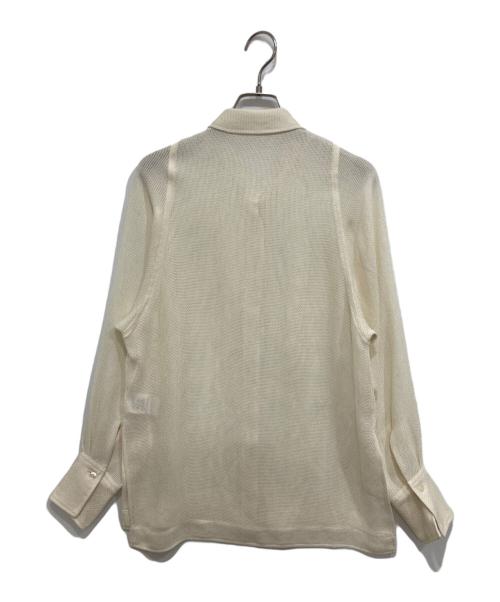 STUNNING LURE（スタニングルアー）STUNNING LURE (スタニングルアー) シアー長袖シャツ アイボリー サイズ:Mの古着・服飾アイテム