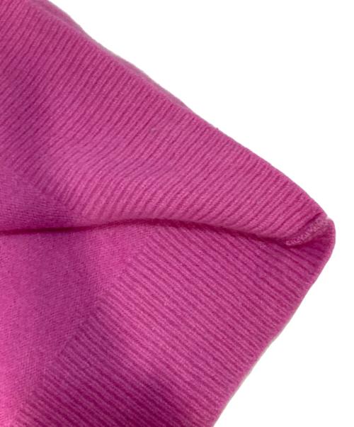 BEAUTY&YOUTH（ビューティーアンドユース）BEAUTY&YOUTH (ビューティーアンドユース) ウールカシミヤ アクア クルーネック ワイドニットプルオーバー ピンク サイズ:Sの古着・服飾アイテム