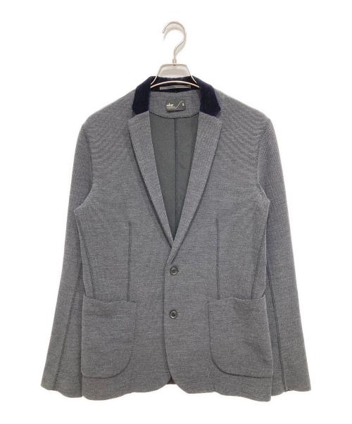 KOLOR（カラー）KOLOR (カラー) ウールミニワッフルジャケット グレー サイズ:Mの古着・服飾アイテム