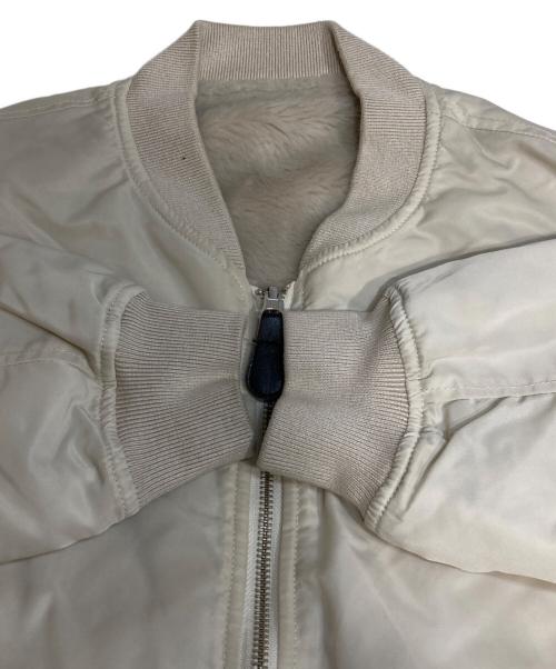 ALPHA（アルファ）ALPHA (アルファ) Snidel (スナイデル) リバーシブルブルゾン アイボリー サイズ:FREEの古着・服飾アイテム