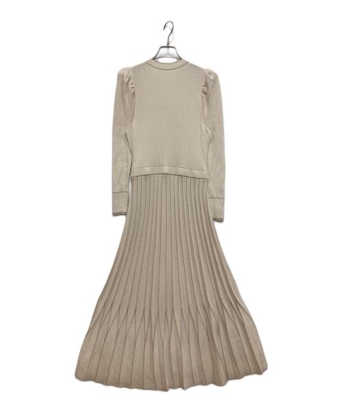 HER LIP TO（ハーリップトゥ）Her lip to (ハーリップトゥ) Suite Room Knit Long Dress アイボリー サイズ:Mの古着・服飾アイテム