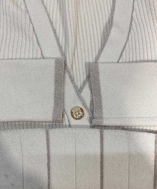 HER LIP TO（ハーリップトゥ）Her lip to (ハーリップトゥ) Suite Room Knit Long Dress アイボリー サイズ:Mの古着・服飾アイテム