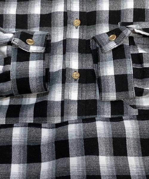 HER LIP TO（ハーリップトゥ）HER LIP TO (ハーリップトゥ) Oversized Check Shirt Set ブラック サイズ:Mの古着・服飾アイテム