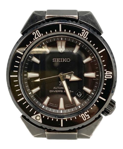 SEIKO（セイコー）SEIKO (セイコー) ZERO HALLIBURTON (ゼロハリバートン) ダイバースキューバトランスオーシャン ブラックの古着・服飾アイテム