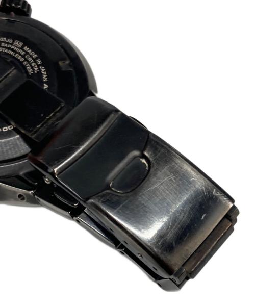 SEIKO（セイコー）SEIKO (セイコー) ZERO HALLIBURTON (ゼロハリバートン) ダイバースキューバトランスオーシャン ブラックの古着・服飾アイテム