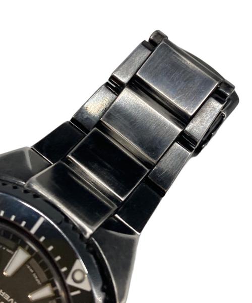 SEIKO（セイコー）SEIKO (セイコー) ZERO HALLIBURTON (ゼロハリバートン) ダイバースキューバトランスオーシャン ブラックの古着・服飾アイテム