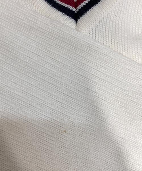 FRED PERRY（フレッドペリー）FRED PERRY (フレッドペリー) チルデンニット アイボリー サイズ:Mの古着・服飾アイテム
