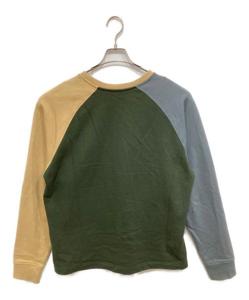 J.W.ANDERSON（ジェイダブリューアンダーソン）J.W.ANDERSON (ジェイダブリューアンダーソン) カラーブロックコットンスウェットシャツ マルチカラー サイズ:XLの古着・服飾アイテム