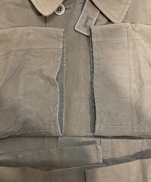 Albert Goldberg（アルベール・ゴルドベルク）Albert Goldberg (アルベール・ゴルドベルク) ステンカラーコート ブラウン サイズ:Sの古着・服飾アイテム