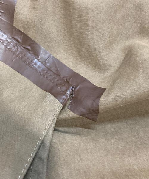 Albert Goldberg（アルベール・ゴルドベルク）Albert Goldberg (アルベール・ゴルドベルク) ステンカラーコート ブラウン サイズ:Sの古着・服飾アイテム