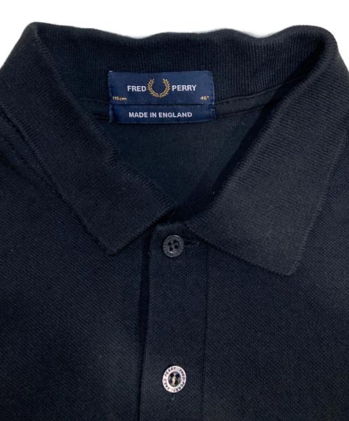 FRED PERRY（フレッドペリー）FRED PERRY (フレッドペリー) ポロシャツ ブラック サイズ:46(M)の古着・服飾アイテム