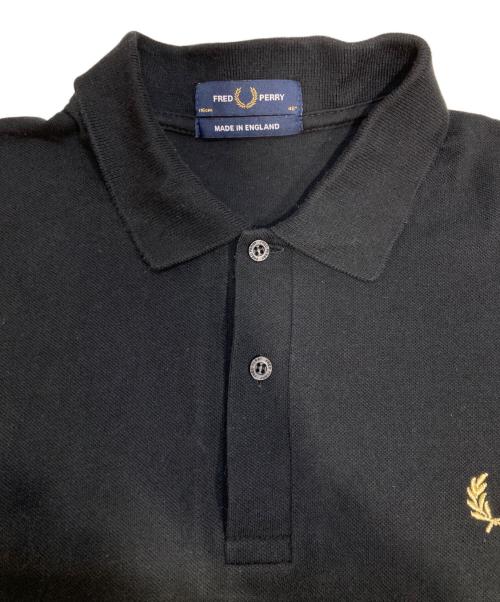 FRED PERRY（フレッドペリー）FRED PERRY (フレッドペリー) ポロシャツ ブラック サイズ:46(M)の古着・服飾アイテム