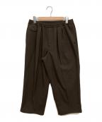 DAIWA PIER39ダイワ ピア39）の古着「TECH WIDE EASY 2P TROUSERS」｜ブラウン