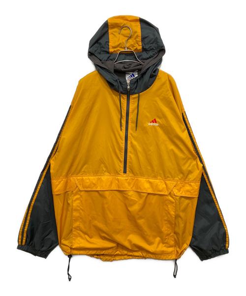 adidas（アディダス）adidas (アディダス) アノラックパーカー オレンジ サイズ:XXLの古着・服飾アイテム