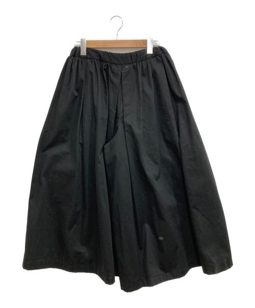 Traditional Weatherwear（トラディショナルウェザーウェア）Traditional Weatherwear (トラディショナルウェザーウェア) GATHERED VOLUME CULOTTE PANTS ブラック サイズ:Sの古着・服飾アイテム