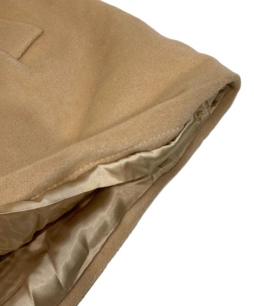 MaxMara（マックスマーラ）MaxMara (マックスマーラ) スタンドカラーコート ベージュ サイズ:Mの古着・服飾アイテム