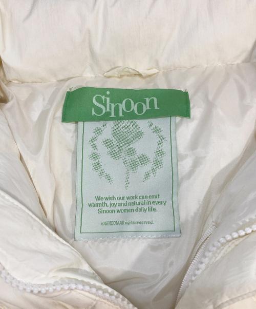 sinoon（シヌーン）Sinoon (シヌーン) ダウンジャケット ホワイト サイズ:Freeの古着・服飾アイテム